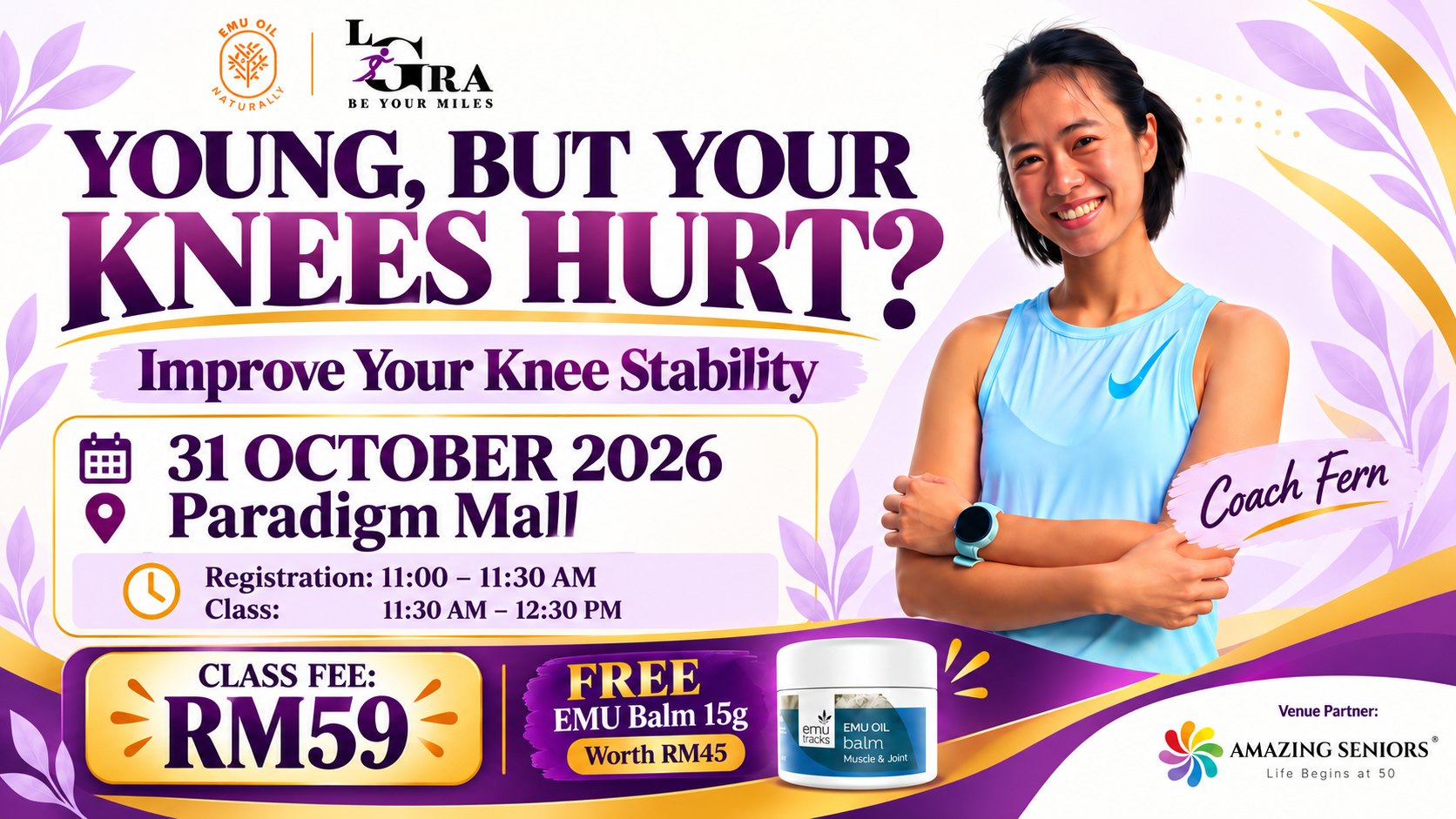Young, but your knees hurt? — Improve Your Knee Stability