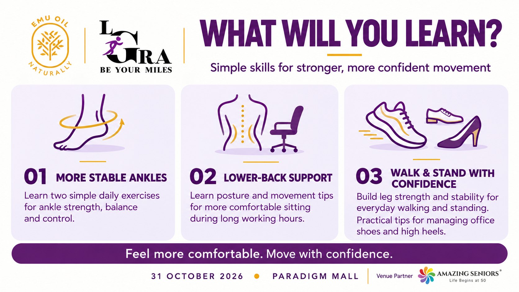 What you'll learn — Improve Your Knee Stability